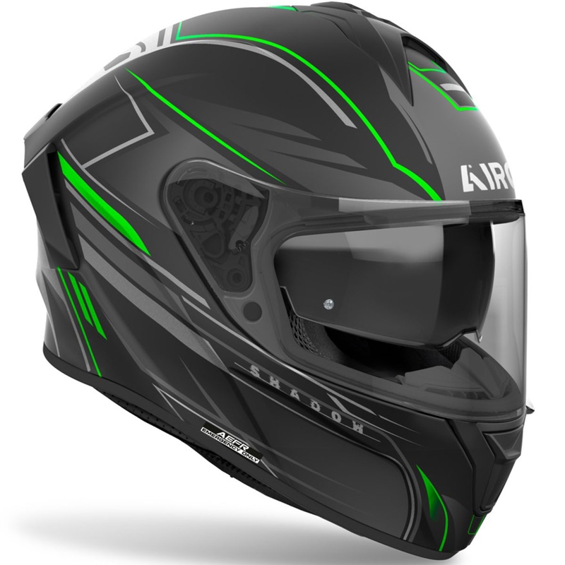 Casque moto intégral Airoh SPARK 2 Shadow vert mat