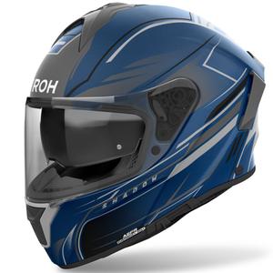 Casque moto intégral Airoh SPARK 2 Shadow bleu mat
