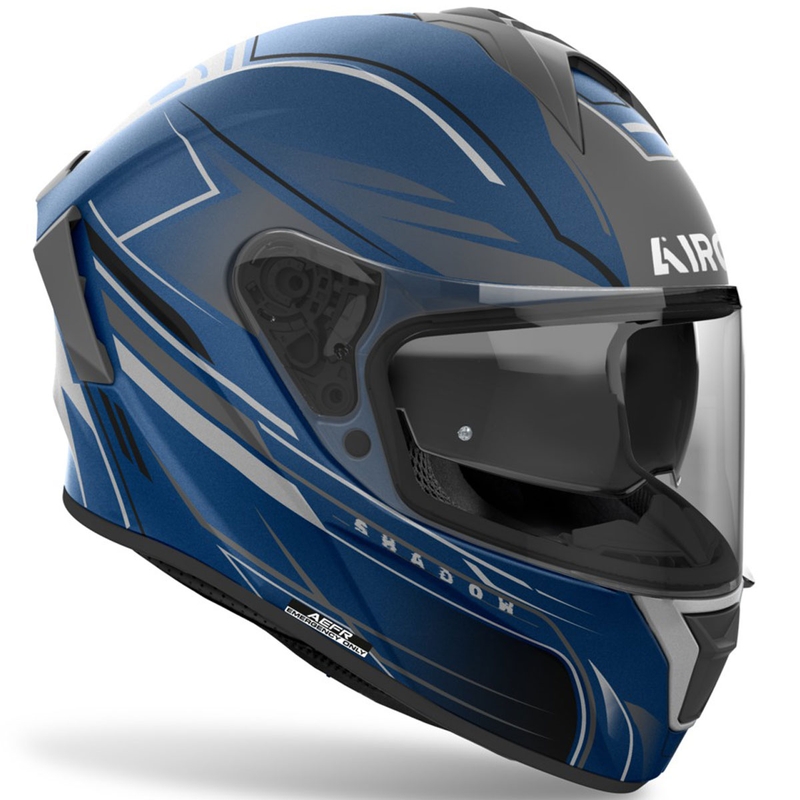Casque moto intégral Airoh SPARK 2 Shadow bleu mat