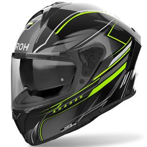 Casque moto intégral Airoh SPARK 2 Shadow jaune brillant