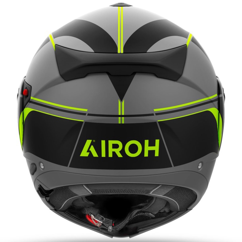 Casque modulable Airoh Specktre Leaf jaune mat