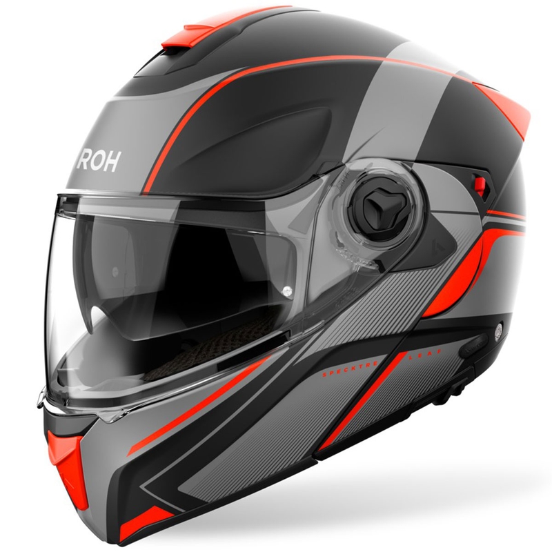 Casque modulable Airoh Specktre Leaf orange mat