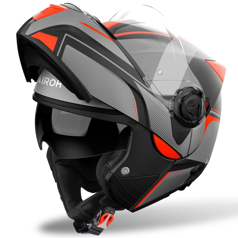 Casque modulable Airoh Specktre Leaf orange mat