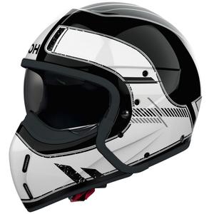 Casque moto modulable Airoh J110 Raster blanc brillant