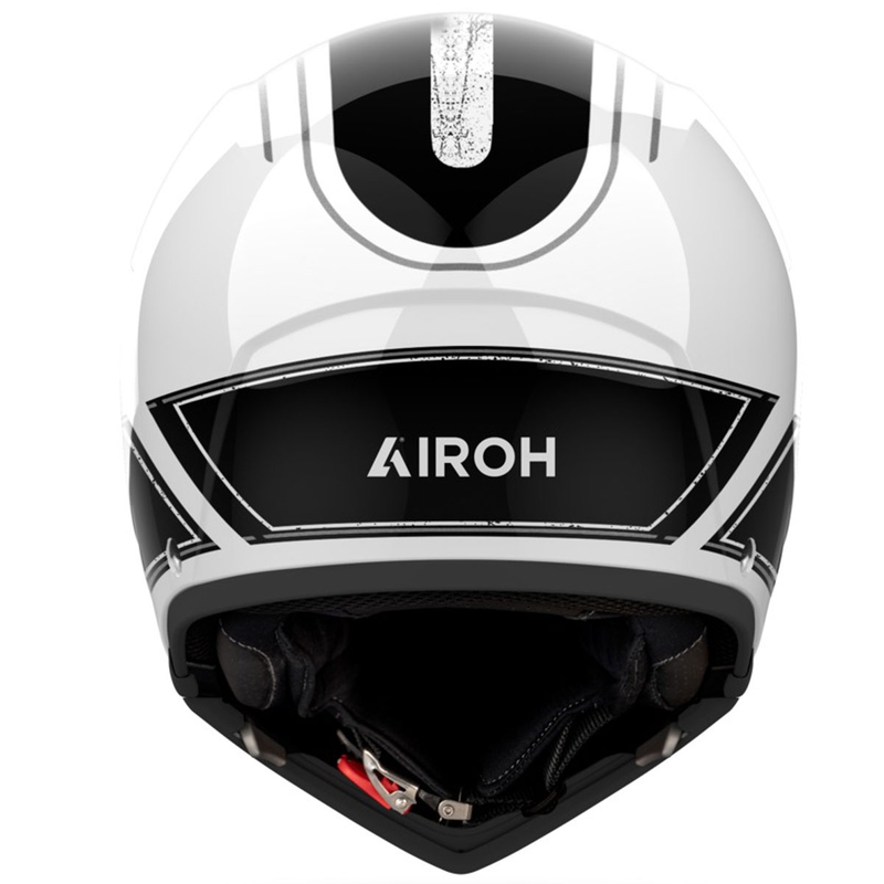 Casque moto modulable Airoh J110 Raster blanc brillant