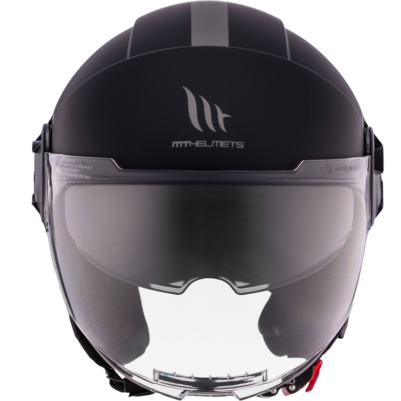 MT Viale SV S casque moto ouvert noir mat