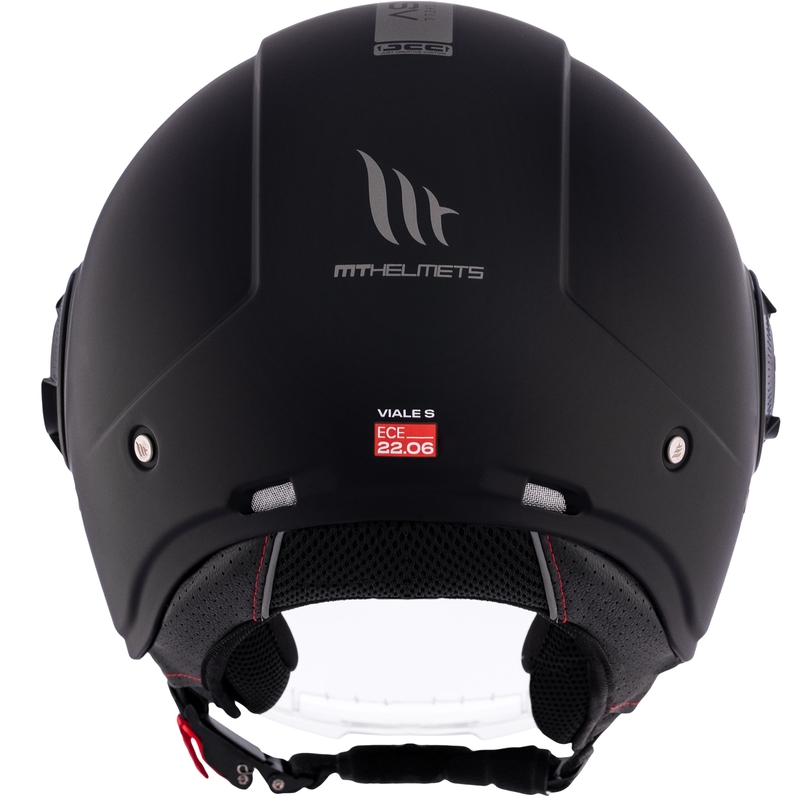 MT Viale SV S casque moto ouvert noir mat