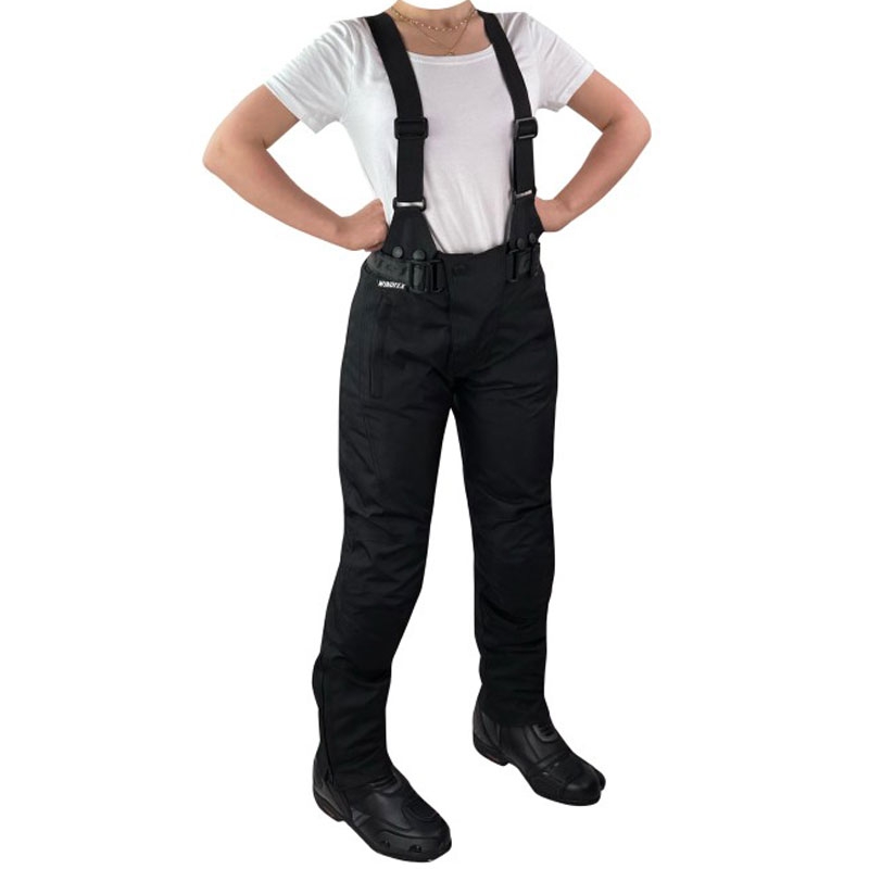 Pantalon moto enfant Roleff Kodra noir