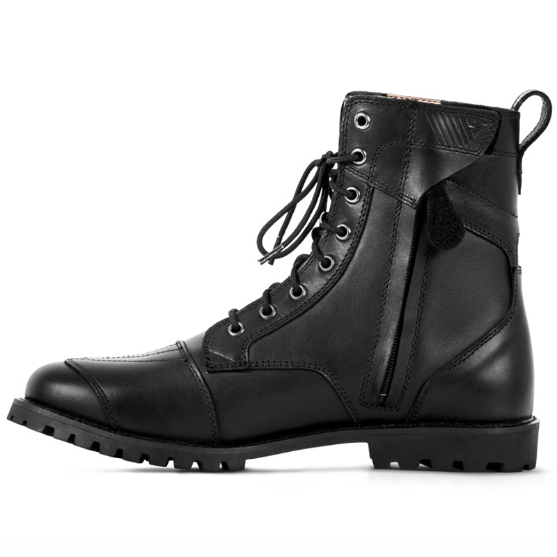 Bottes de moto Shima Thomson noires