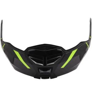 Mentonnière relevable de remplacement pour casque LS2 FF901 noir-jaune fluo