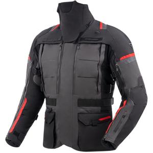 Veste moto Rebelhorn Cubby V noir-anthracite-rouge