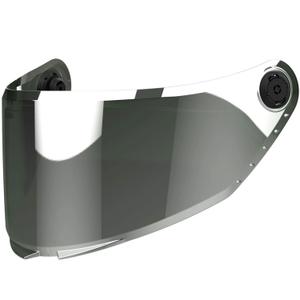 Visière MT-V-28B MAX VISION pour casques MT Braker SV, argent iridium