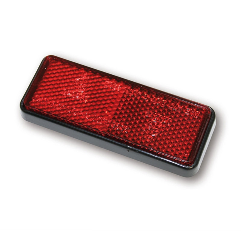 Réflecteur Highsider Smart avec film autocollant 85x30 mm rouge