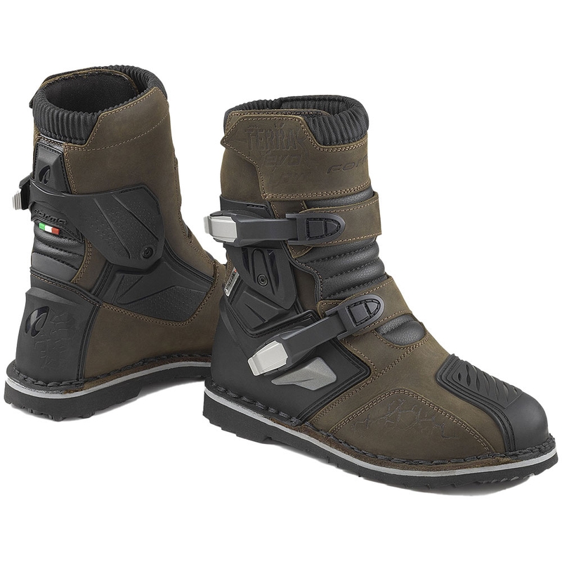Bottes moto Forma Terra Evo Low marron