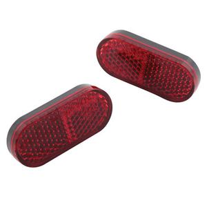Réflecteur universel Highsider Smart avec film autocollant 50x22 mm rouge