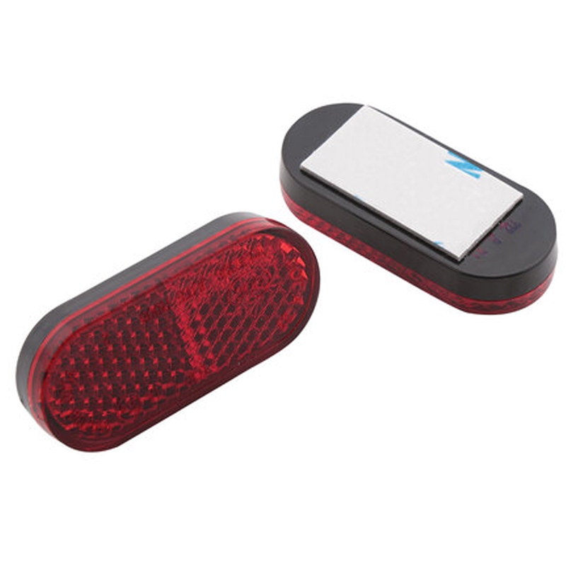 Réflecteur universel Highsider Smart avec film autocollant 50x22 mm rouge