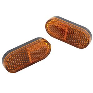 Réflecteur universel Highsider Smart avec film autocollant 50x22 mm orange
