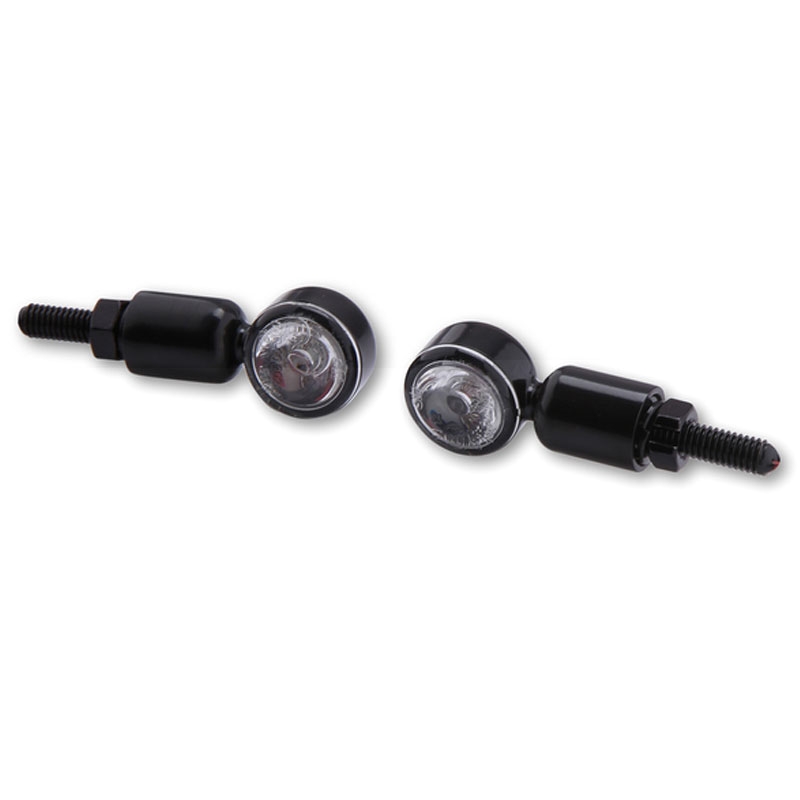 Clignotants moto LED Highsider Smart HI-Power noirs