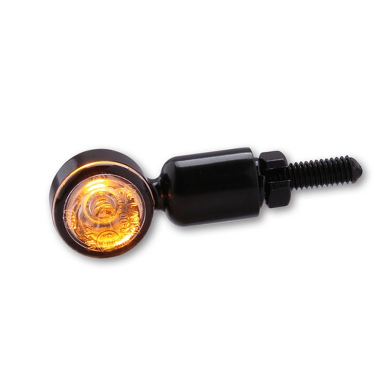 Clignotants moto LED Highsider Smart HI-Power noirs