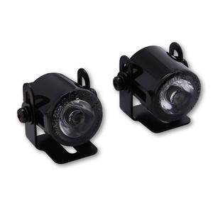 Feu de stationnement LED intelligent Highsider 24,7 mm rond noir