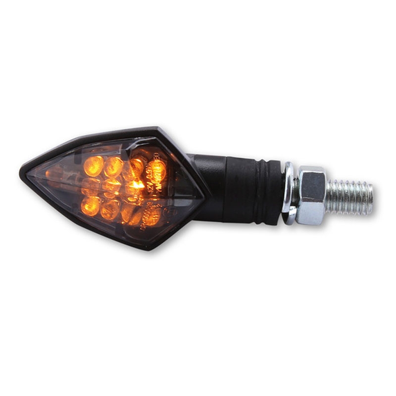 Clignotants moto Highsider Smart Rock LED noir
