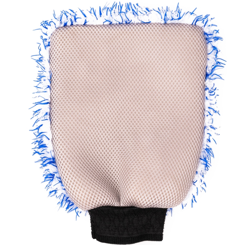 Gants de toilette OXFORD bleu-blanc