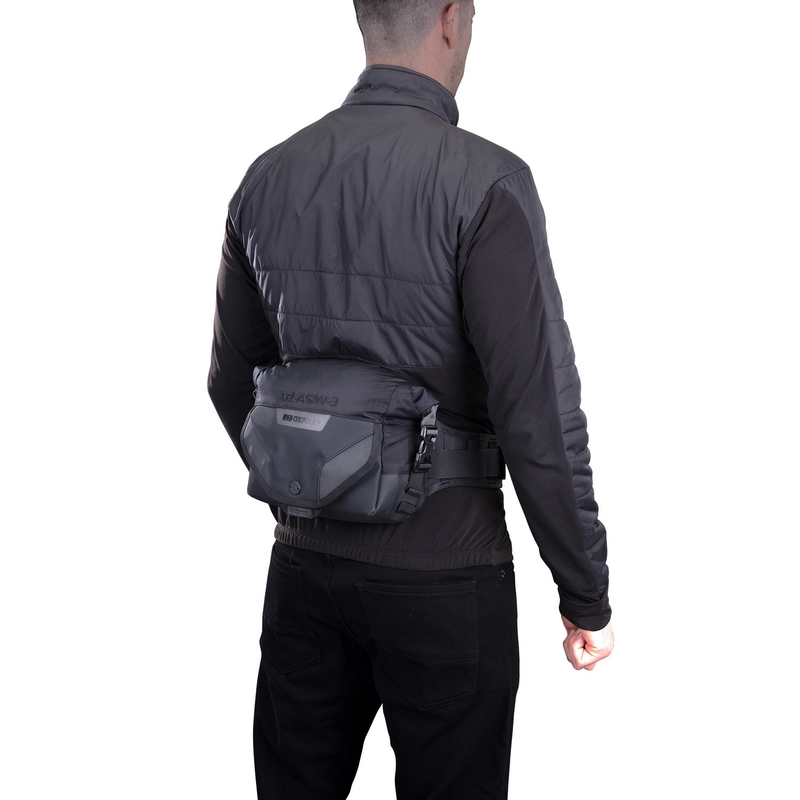 Sac banane Oxford Atlas W-3 noir