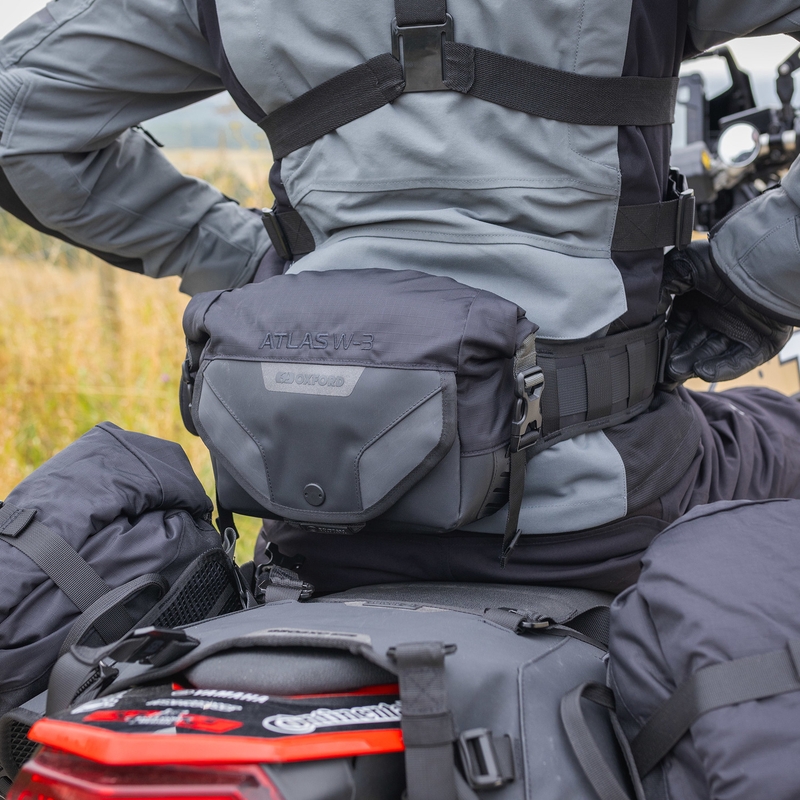 Sac banane Oxford Atlas W-3 noir