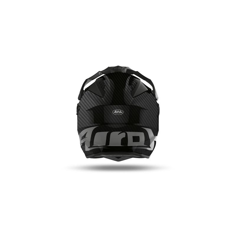 Casque Airoh Commander Carbon noir en promotion - Qualité II.