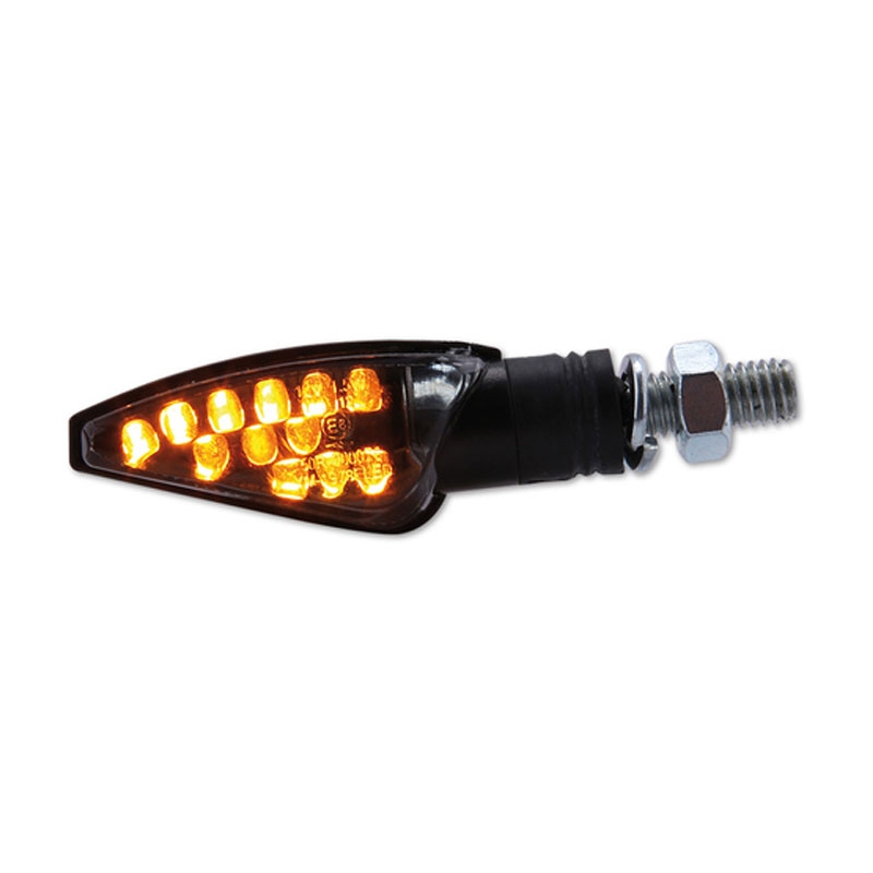 Clignotants moto Highsider Smart Toledo LED noir