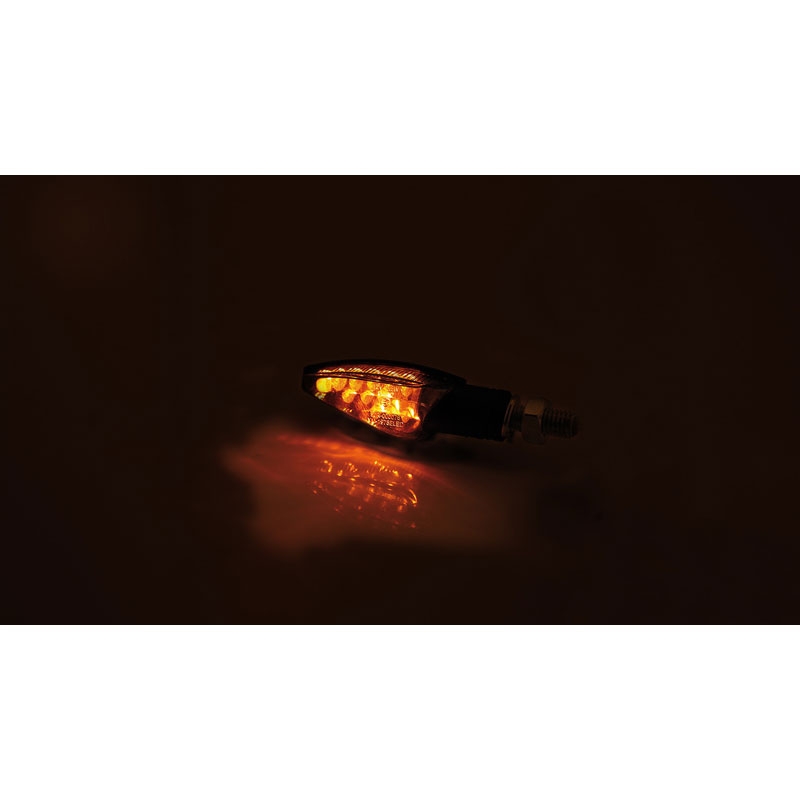 Clignotants moto Highsider Smart Toledo LED noir