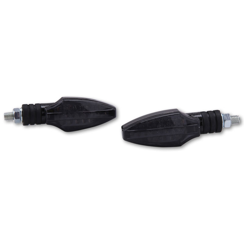 Clignotants moto Highsider Smart Como LED noir