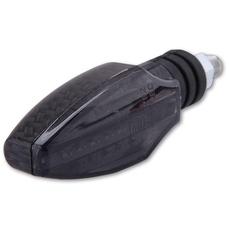 Clignotants moto Highsider Smart Como LED noir
