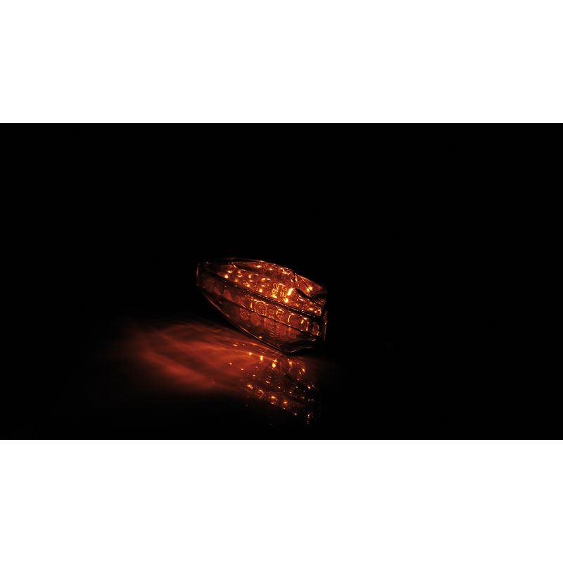 Clignotants moto Highsider Smart Como LED noir