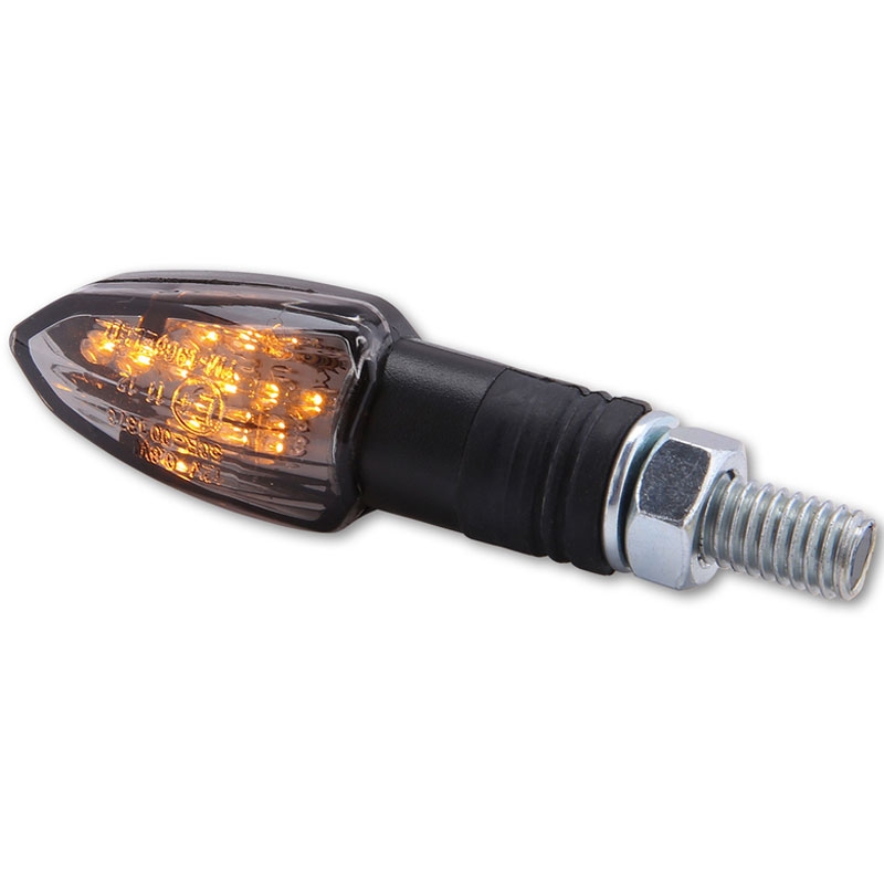 Clignotants moto Highsider Smart Lizzard LED noir