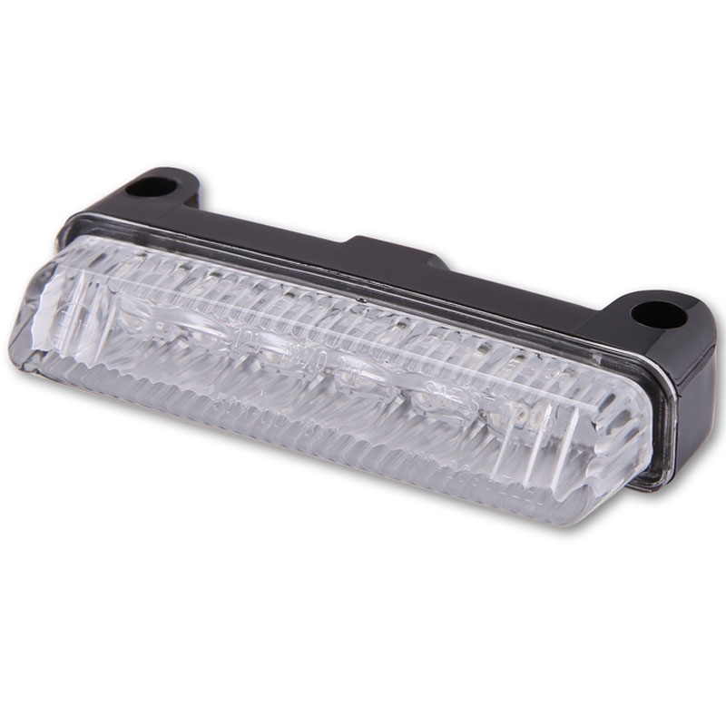 Feu arrière LED pour moto Highsider Smart Mini noir-transparent