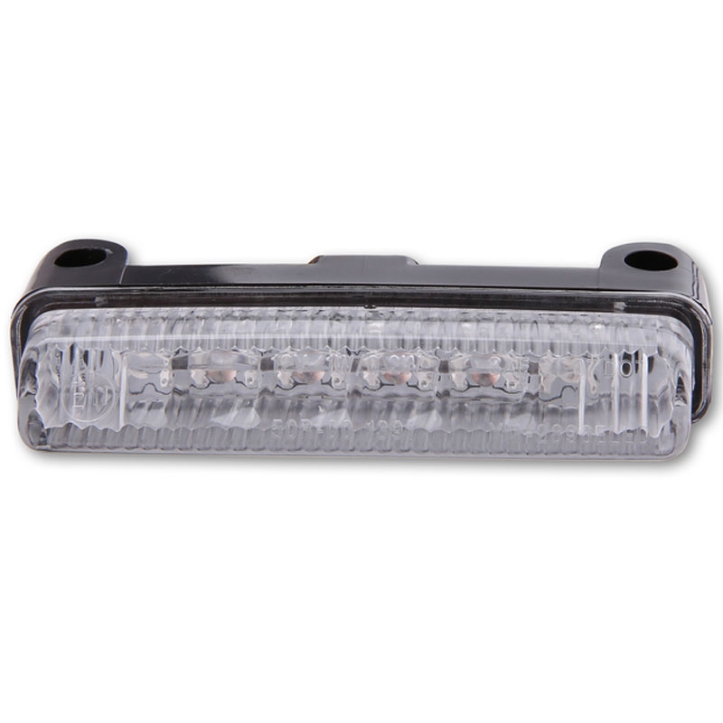Feu arrière LED pour moto Highsider Smart Mini noir-transparent