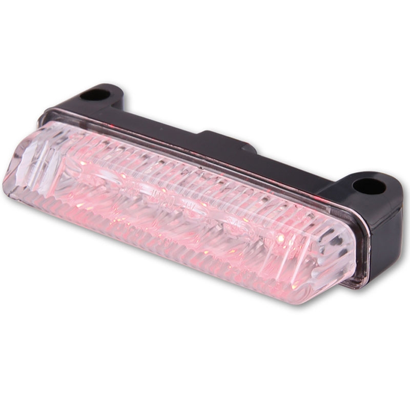 Feu arrière LED pour moto Highsider Smart Mini noir-transparent