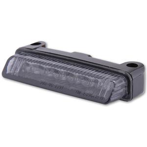 Feu arrière LED Highsider Smart Mini pour moto, noir fumé