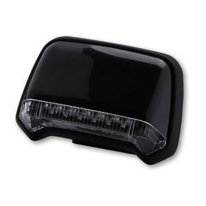 Feu arrière de moto Highsider Smart LED pour montage sur garde-boue, noir