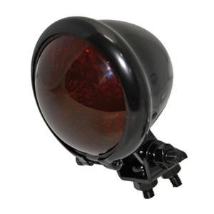 Feu arrière LED Highsider Smart Bates Style pour moto, noir
