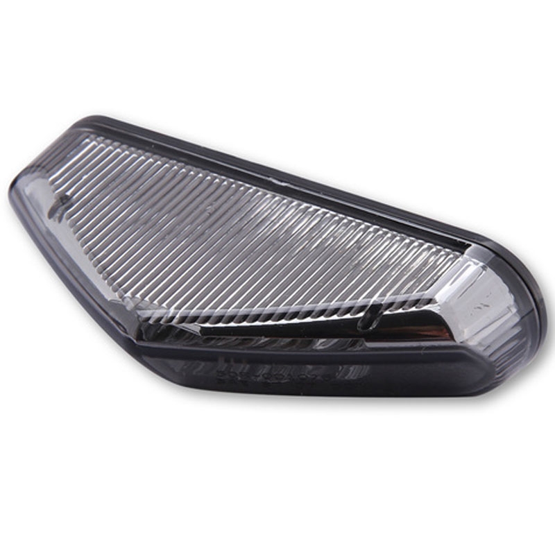 Feu arrière de moto Highsider Smart LED noir-transparent