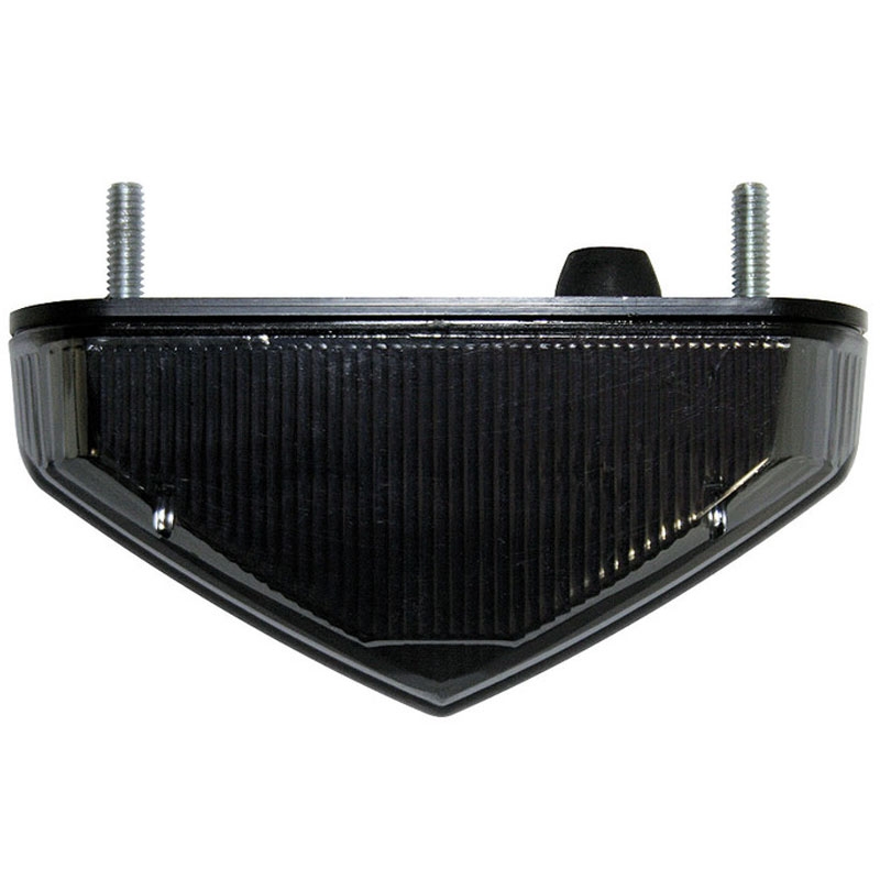 Feu arrière de moto Highsider Smart LED noir-transparent