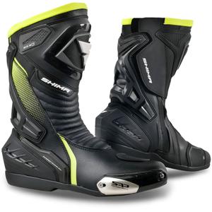 Bottes de moto Shima RSX-6 jaune fluo