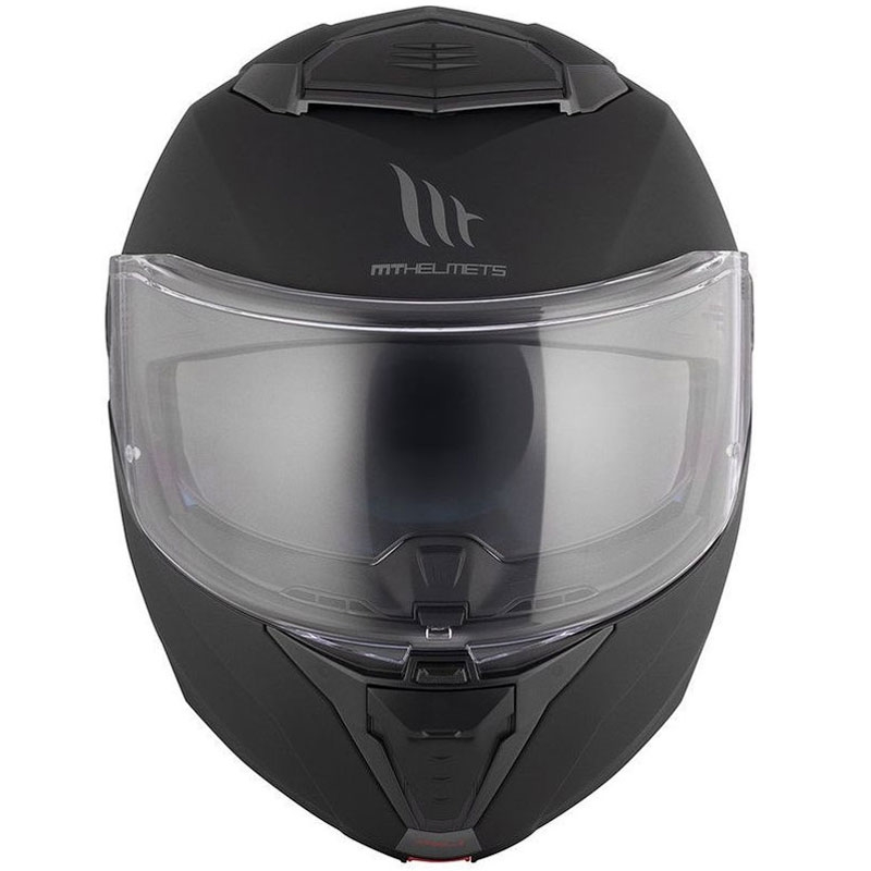 Casque moto modulable MT ATOM 2 SV SOLID A1 noir mat
