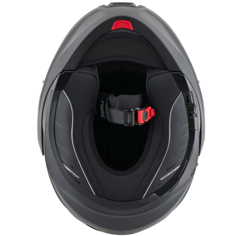 Casque moto modulable Scorpion EXO-930 EVO Solid noir mat