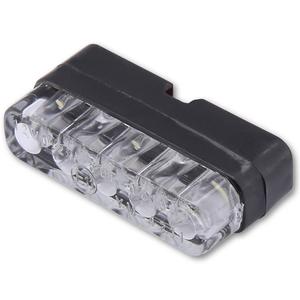 Éclairage de plaque d&#39;immatriculation Highsider Smart Mini diodes LED noir-transparent