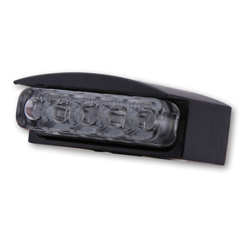 Éclairage de plaque d'immatriculation Highsider Smart Mini LED Alu noir