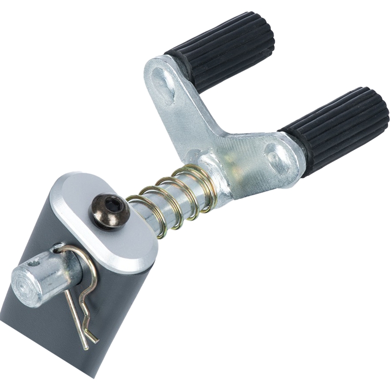 Adaptateurs pour béquille moto Q-TECH avant aluminium (1 paire)