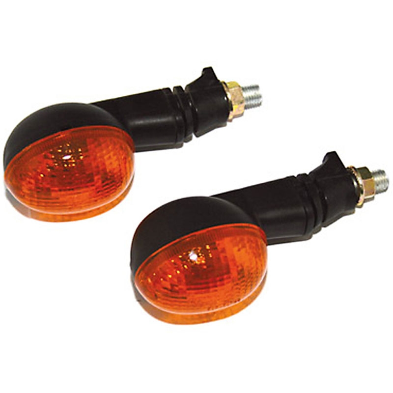 Clignotants moto Highsider Smart Mini orange-noir